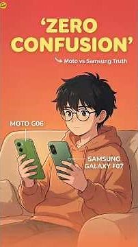 Moto G06 vs Samsung F07 🔥— BEST Phone Under ₹7K? 😳#smartphone #facts ‪@Moto‬ ‪@SamsungIndia‬ #tech