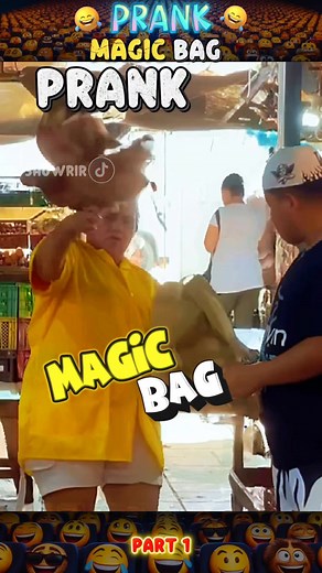 Magic Bag Prank: Surprising Reactions and Laughter