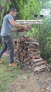 2.7M views · 16K reactions | Simple Cheap Firewood storage | Go Build Stuff | Facebook