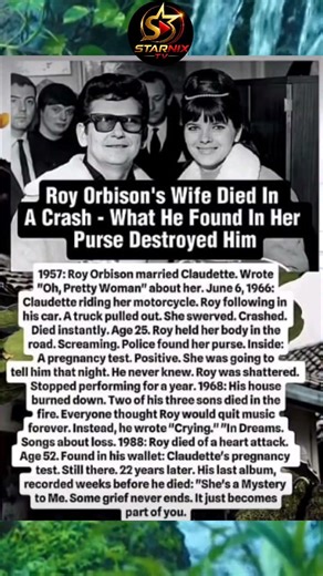 The Tragic Secret in Roy Orbison’s Wallet 💔 #Shorts #History #Sad