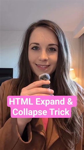 Easy HTML Expand/Collapse Trick