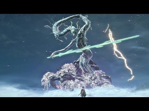 Sekiro Shadows Die Twice - Old Dragons of the Tree & Divine Dragon Boss Fight (1080p 60fps)