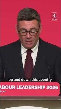 Andy Burnham's first speech as Leader of the Labour Party