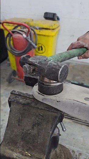 install new arm bush on hyundai sonata #automotive #carpart #automobile