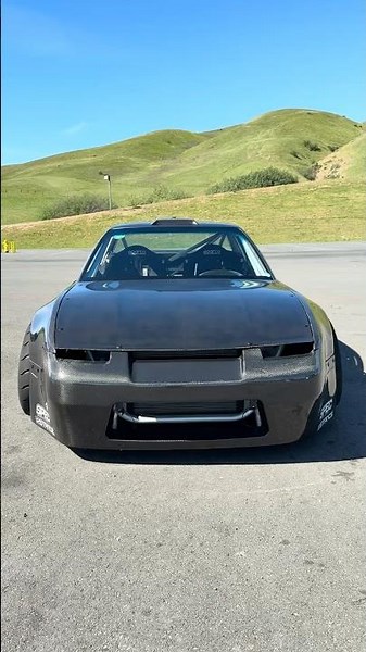 INSANE 240SX Carbon Fiber DRIFT CAR! #cars #drift #240 #jdm #jdmcars