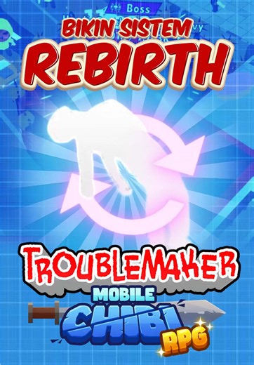 SISTEM REBIRTH BIKIN AUTO CEPET NAIK LEVEL! #game #gamedev #gameindonesia