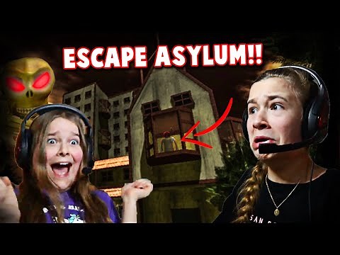 Escaping The Haunted ASYLUM!! **SCARY** | JKREW GAMING