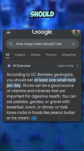 Google AI Overview Produces Unhinged Results
