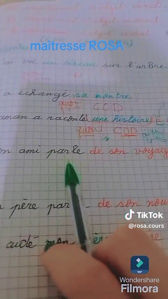 le complément d'objet direct COD et le complément d'objet indirect COI #تعلم #دعم #explore #دعموني #apprendre le français#الخامسة ابتدائي #التعليم المتوسط