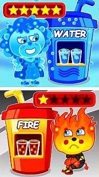 Little Lion - Elemental Cocktails - Kids Cartoon
