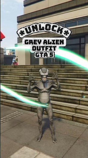 HOW TO UNLOCK RARE ALIEN OUTFIT IN GTA 5 #shorts #gta #gta5 #gtaonline #gtav #rockstargames #gaming