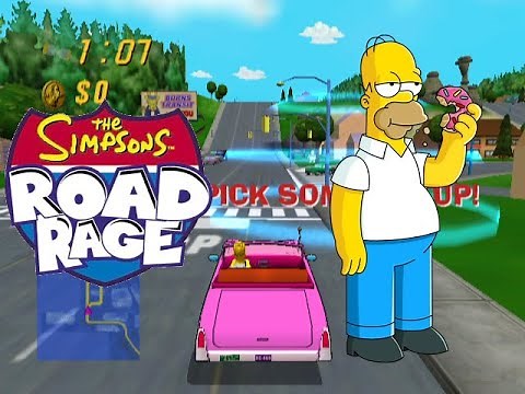 Simpsons: Road Rage - Homer