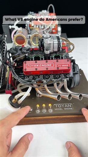 Vortrixe Mini V8 Engine Model Kit #engine #miniengine #model #enginemodel #v8