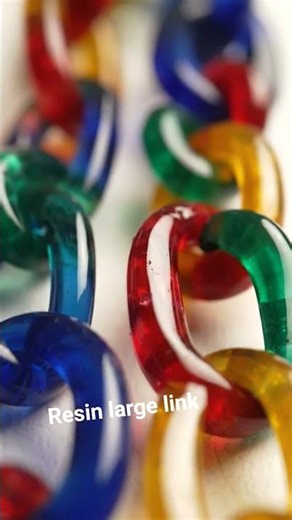 resin large chain link #viralvideo #resinart #art #wallhanging