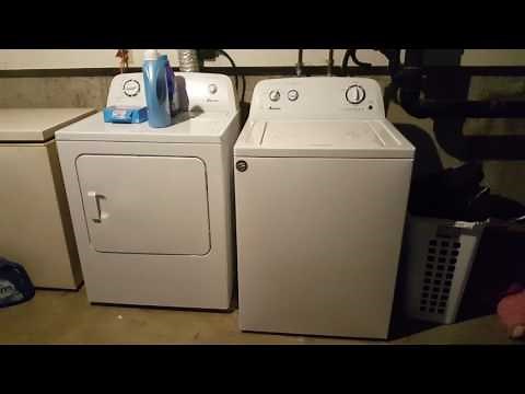 Amana Washer And Dryer MUST WATCH!!