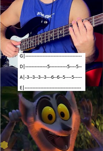 I Like To Move It Bass Cover ft. Madagascar & Tabs