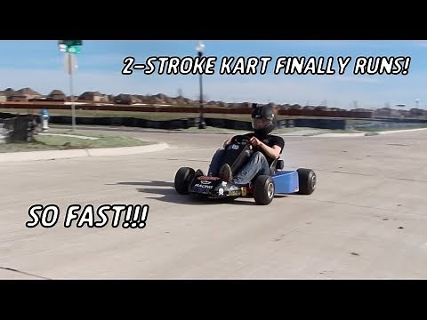 2 Stroke Racing Go Kart Is Alive!