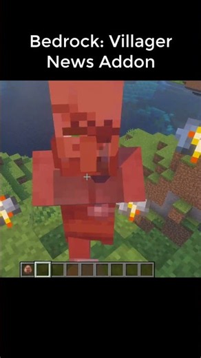 Villager News-Minecraft Java vs Bedrock #minecraft #shorts