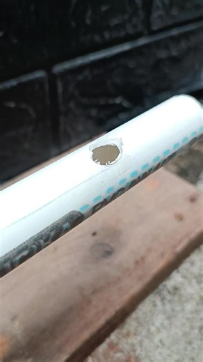 method of patching a hole in a pipe without leaking | Keep Moving Forward