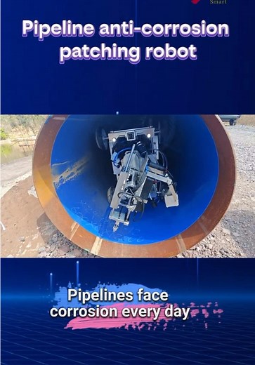 Pipeline Anti-Corrosion Patching Robot Overview