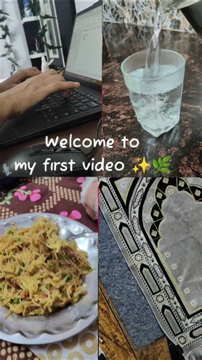 My First video 💕✨ #myfirstvlog #myfirstvideo #productivity #lifestylevlog #viralshorts