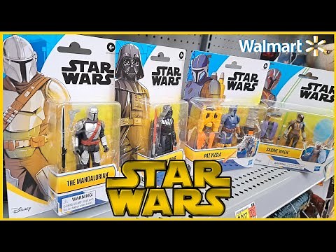 Star Wars New Toys Blast Through Walmart The Mandalorian, Darth Vader, Paz Vizsla, Sabine Wren