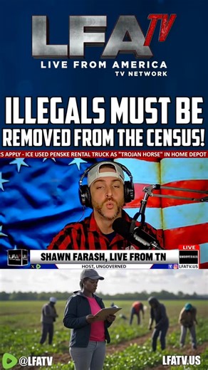 2.6K views · 350 reactions | Every illegal alien needs to be removed from the census AND removed from the COUNTRY! | Shawn Farash | Facebook