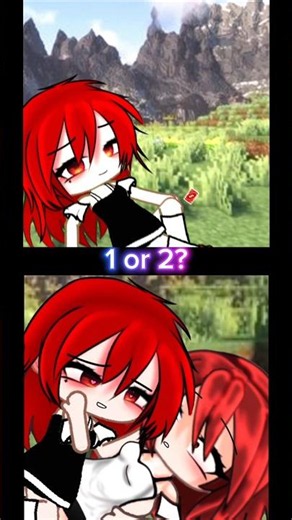 1 or 2? || Lucky Cupid ✨️💘 || #gacha #gachalife #gachaclub #gachameme #gachatrend #gachaviral #memes