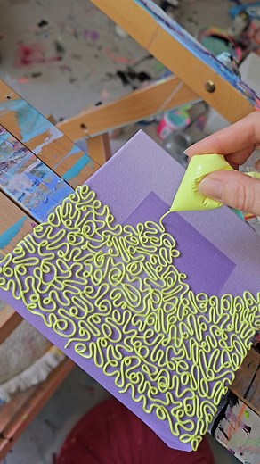 Unique Textured Squiggle Art: From Abstract to Modern Masterpieces