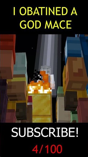 I OBTAINED A GOD MACE #clownpierce #minecraft #strengthsmp
