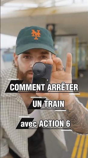 Figer un train avec une caméra d'action | Osmo Action 6 !