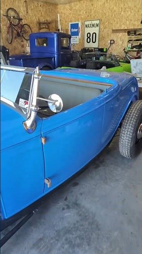 1932 Ford Highboy Roadster Interior