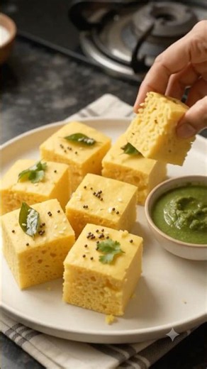 How to Make Dhokla 💛 | Cooking ASMR | Satisfying Indian Gujarati Recipe