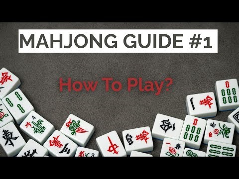 Mahjong Crash Course | #1 How to Play Mahjong?
