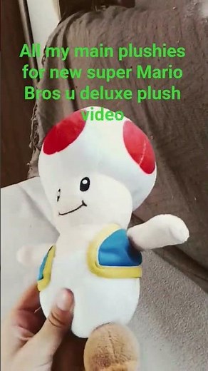main plushies for new super Mario Bros u deluxe plush ‪@Superninoworld‬