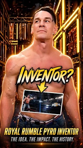 Do you know Who REALLY Invented Pyro on the Road to WrestleMania. 😱😱 #wwe #shorts