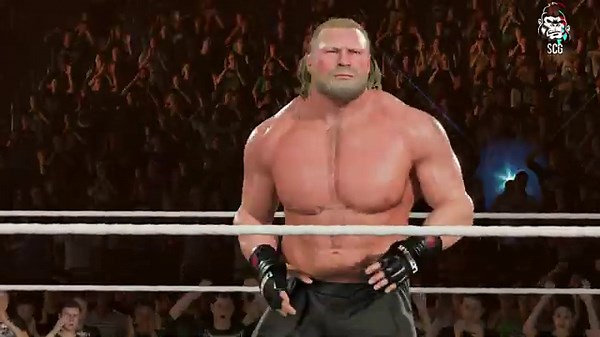 WWE 2K25 Brock Lesnar 2025 Updated Entrance w/ Theme | New WWE 2K25 Updates