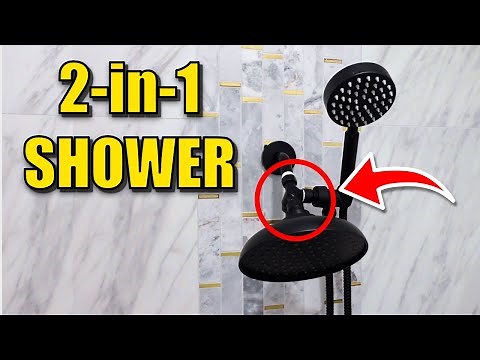 How to install 2 shower heads in 1 shower | Dual Head Shower Head System