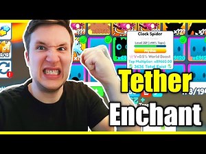 👍 How To Use TETHER ENCHANT In Tapping Simulator MAGMA UPDATE 👍
