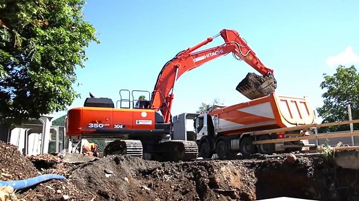 76K views · 1.3K reactions | This ZX350LCN-6 excavator is working on an important international rail project in Italy and Switzerland. | Hitachi Construction Machinery - Europe | Facebook