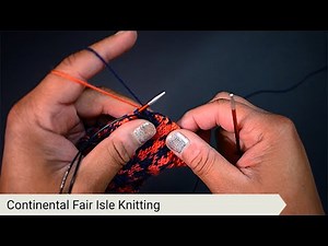 Continental Fair Isle Knitting