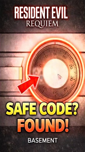 Resident Evil Requiem – Basement Safe Code (Don’t Miss This!)
