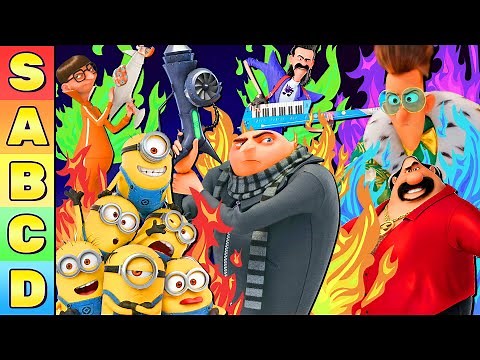 Despicable Me 1-4 Characters: Worst to Best (TIER LIST!)