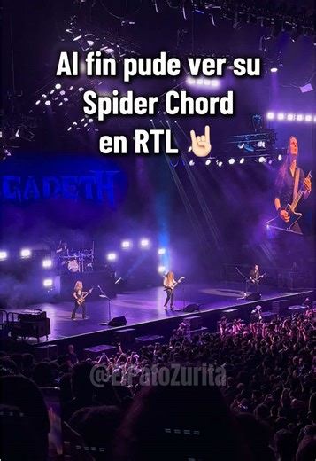 Cover Megadeth en Monterrey: Spider Chord en Ride The Lightning