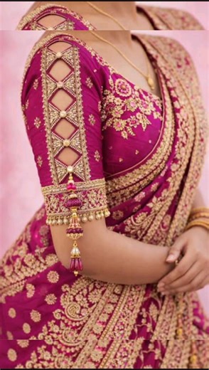 Very beautiful blouse design wedding design baju ke design beautiful ki design Neck designs 😍