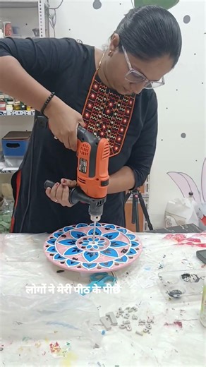 Behind every beautiful clock… there’s hours of patience ⏳💫#shorts #resin #clock #art #diy