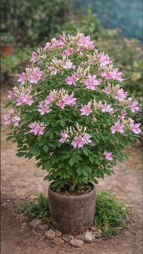 Title:How to Grow Spider Flower Plant 🌸 Cleome Plant Care