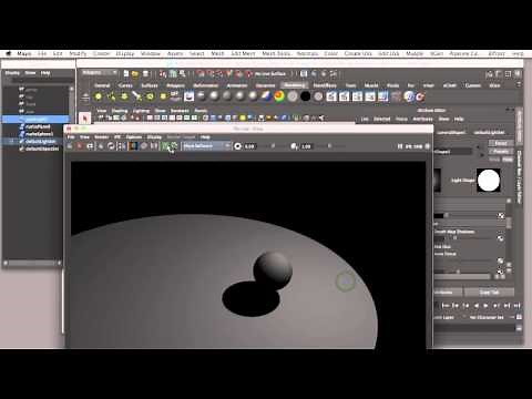 Working with Depth Map Shadows in Maya