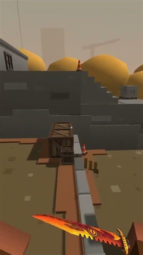 A really short clip of a trickshot #krunker