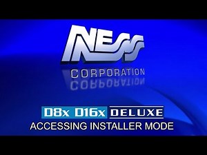 Ness DX Training: Accessing Installer Mode